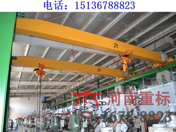 懸掛式行車不同起升機構(gòu)的工作原理